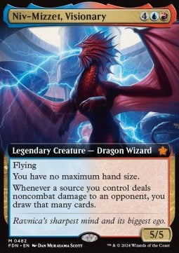 Niv-Mizzet, Visionary XFDN-482 Mythic Near Mint Englisch Foil