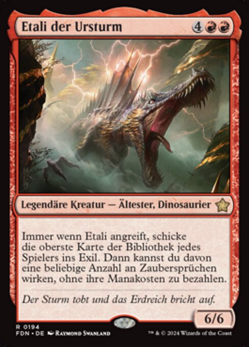 Etali der Ursturm FDN-194 Rare Near Mint Deutsch Foil