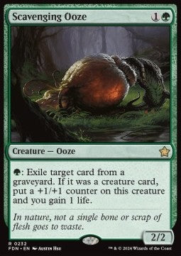 Aasfressender Schlamm FDN-232 Rare Excellent Deutsch Foil