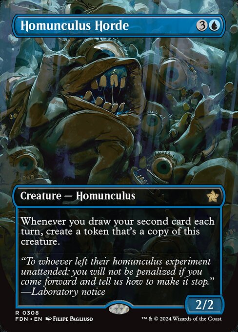 Homunculus Horde XFDN-308 Rare Near Mint Englisch