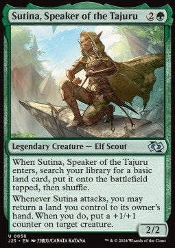 Sutina, Speaker of the Tajuru J25-56 Uncommon Near Mint Englisch
