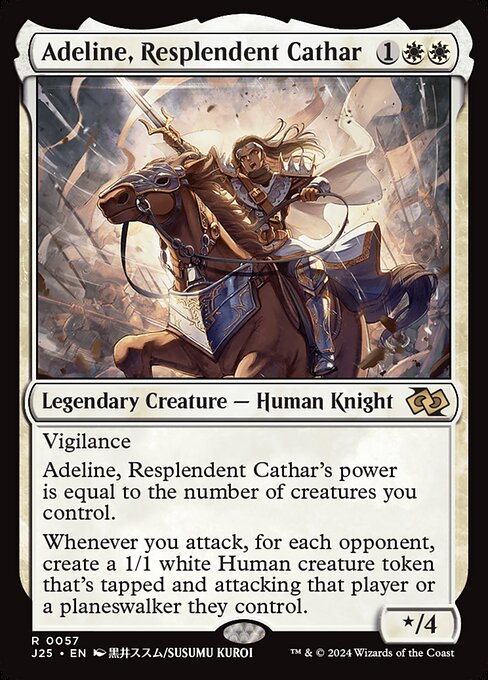 Adeline, Resplendent Cathar J25-57 Rare Near Mint Englisch