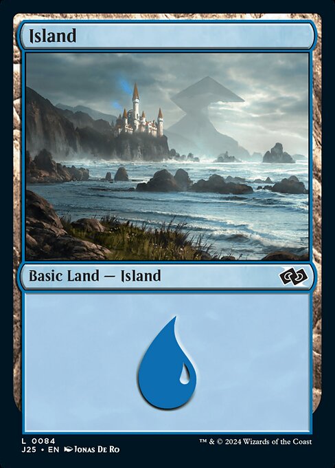 Island (V.1) J25-84 Land Excellent Englisch