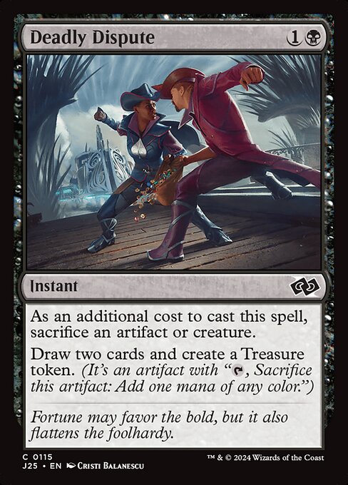 Deadly Dispute J25-115 Common Near Mint Englisch