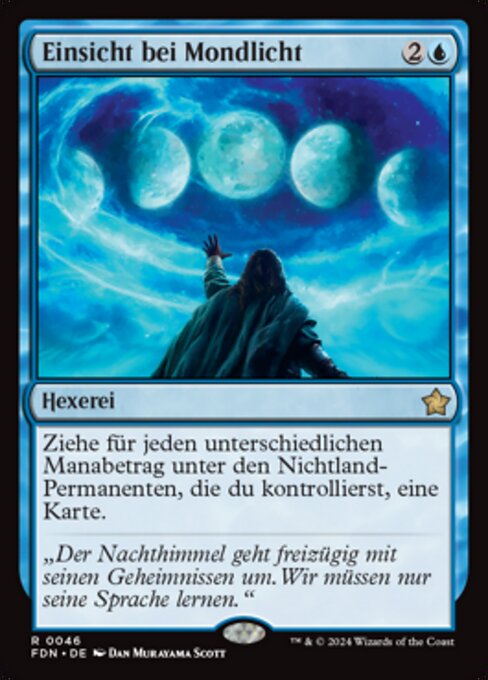 Einsicht bei Mondlicht FDN-46 Rare Near Mint Deutsch