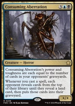 Consuming Aberration FDN-238 Rare Near Mint Englisch Foil