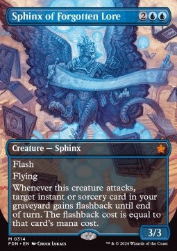 Sphinx of Forgotten Lore XFDN-314 Mythic Near Mint Englisch