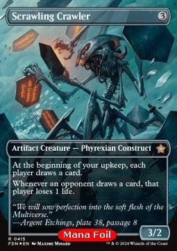 Kritzelnder Krabbler (V.2) XFDN-415 Rare Near Mint Englisch Foil