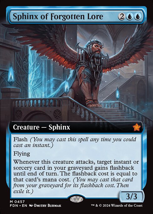 Sphinx of Forgotten Lore XFDN-457 Mythic Near Mint Englisch