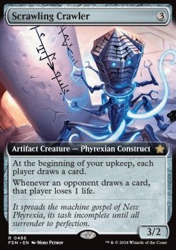Scrawling Crawler XFDN-486 Rare Excellent Englisch