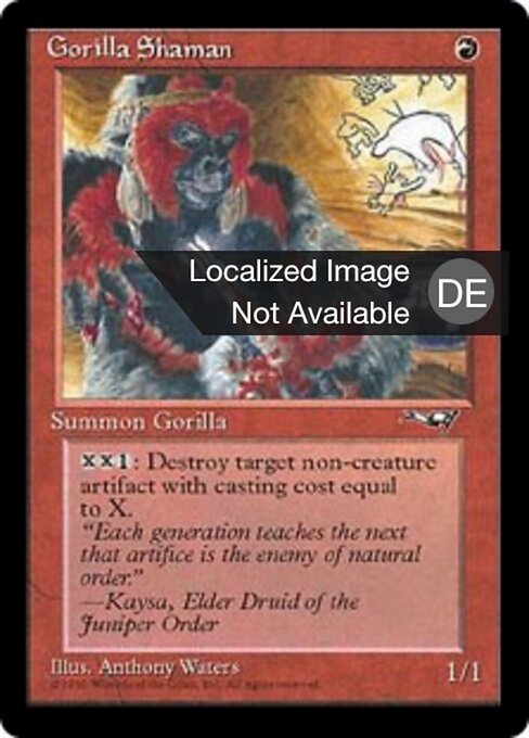 Gorillaschamane (V.2) ALL- Common Played Deutsch