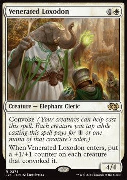 Venerated Loxodon J25-278 Rare Near Mint Englisch