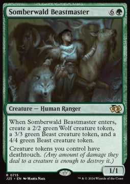 Somberwald Beastmaster J25-715 Rare Near Mint Englisch