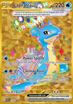 Lapras ex SVP-164 Promo Near Mint Englisch