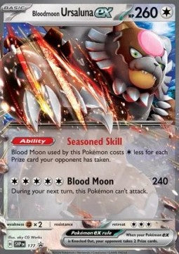 Bloodmoon Ursaluna ex SVP-177 Promo Near Mint Englisch