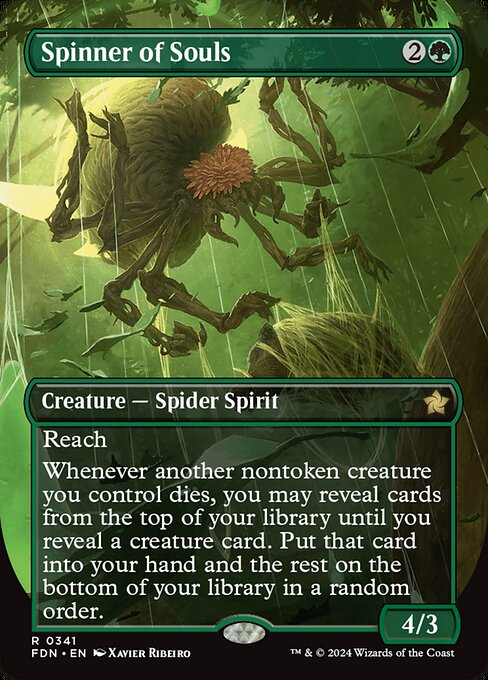 Spinner of Souls XFDN-341 Rare Near Mint Englisch Foil