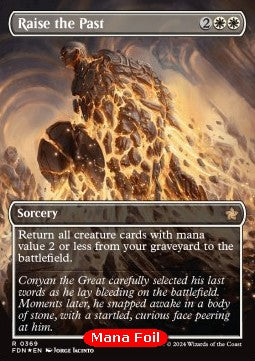 Raise the Past XFDN-369 Rare Excellent Englisch Foil