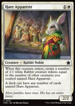 Hare Apparent FDN-15 Common Near Mint Englisch