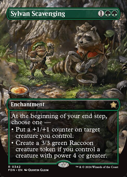 Sylvan Scavenging XFDN-342 Rare Near Mint Englisch