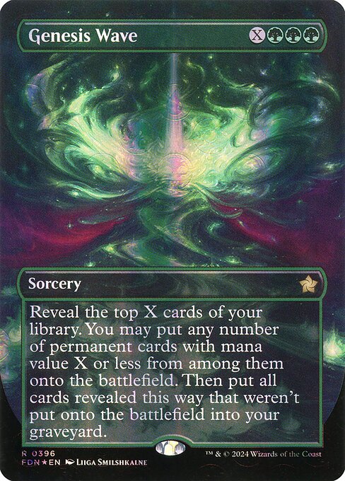 Genesis Wave XFDN-396 Rare Excellent Englisch Foil