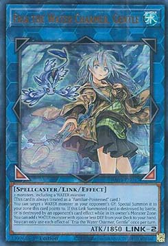 Eria, die Wasserverzaubererin in sanft (V.2) RA03-047 Ultra Rare Near Mint Deutsch 1. Auflage