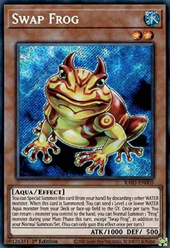 Austauschfrosch (V.3) RA03-005 Secret Rare Excellent Deutsch 1. Auflage