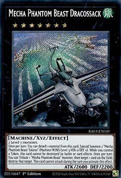 Mecha-Phantomungeheuer Drachossack (V.3) RA03-039 Secret Rare Near Mint Deutsch 1. Auflage