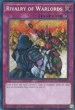 Rivalität der Kriegsherren (V.3) RA03-075 Secret Rare Near Mint Deutsch 1. Auflage
