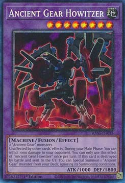 Antike Antriebshaubitze (V.6) RA03-035 Collectors Rare Near Mint Deutsch 1. Auflage