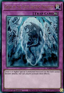 Grab des Superantiken Organismus RA03-DE077 Ultimate Rare Near Mint Deutsch 1. Auflage