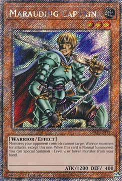 Marauding Captain RA03-118 Platinum Secret Rare Near Mint Englisch 1. Auflage