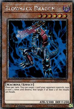 Rückstoß-Drache (V.1) RA03-138 Platinum Secret Rare Near Mint Deutsch 1. Auflage