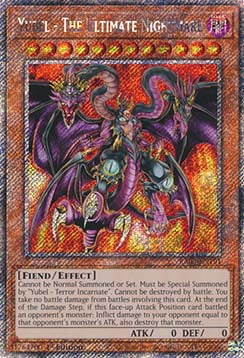 Yubel - Der ultimative Albtraum (V.1) RA03-191 Platinum Secret Rare Near Mint Deutsch 1. Auflage