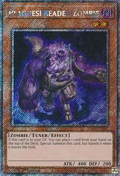 Seuchenverbreitender Zombie (V.1) RA03-207 Platinum Secret Rare Near Mint Deutsch 1. Auflage