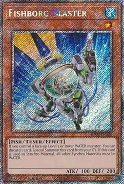 Fischborg-Strahlschütze (V.1) RA03-225 Platinum Secret Rare Near Mint Deutsch 1. Auflage