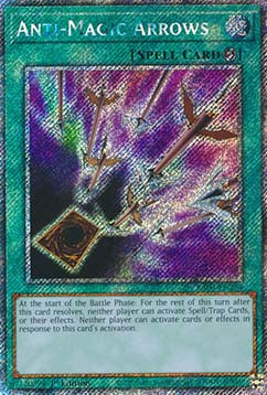 Antizauber-Pfeile (V.1) RA03-264 Platinum Secret Rare Near Mint Deutsch 1. Auflage
