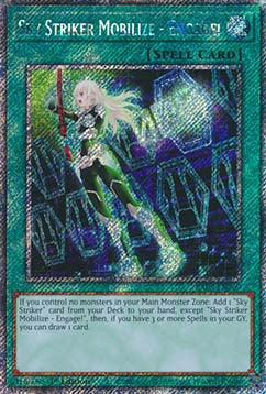 Sky Striker Mobilize - Engage! (V.1) RA03-EN269 Platinum Secret Rare Near Mint Englisch 1. Auflage