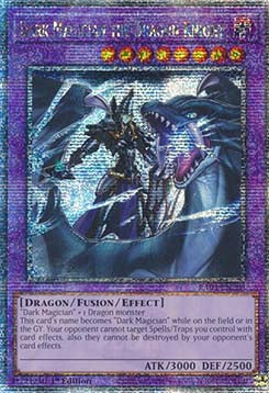 Dark Magician the Dragon Knight RA03-268 Quarter Century Secret Rare Near Mint Englisch 1. Auflage