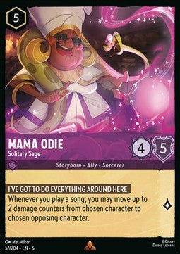Mama Odie - Einsame Weise 6AZS-57 Rare Near Mint Englisch Foil