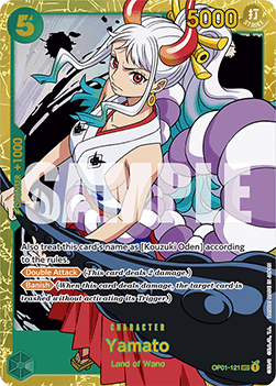 Yamato (OP01-121) (V.1) PRB01 Secret Rare Excellent Englisch