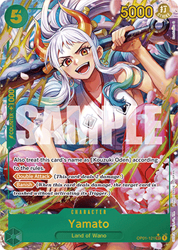 Yamato (OP01-121) (V.2) PRB01 Alternate Art Near Mint Englisch