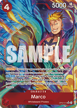 Marco (OP02-018) (V.4) PRB01 Alternate Art Near Mint Englisch
