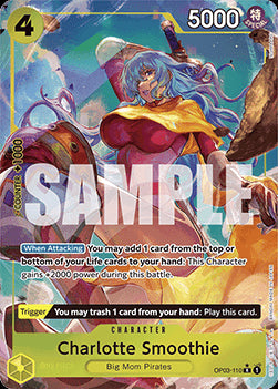 Charlotte Smoothie (OP03-110) (V.2) PRB01 Rare Near Mint Englisch