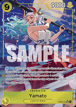 Yamato (OP04-112) (V.2) PRB01 Alternate Art Played Englisch