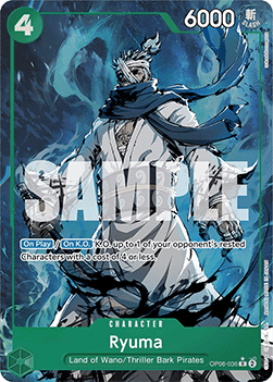 Ryuma (OP06-036) (V.3) PRB01 Alternate Art Near Mint Englisch
