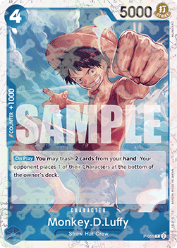 One Piece CCG Card - Monkey.D.Luffy P-022 LP (Lightly Played Condition) One Piece CCG Card - Monkey.D.Luffy P-022 LP (Lightly Played Condition)