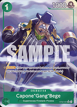 Capone"Gang"Bege (ST02-004) (V.4) PRB01 Alternate Art Near Mint Englisch