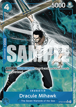 Dracule Mihawk (ST03-005) (V.3) PRB01 Common Near Mint Englisch