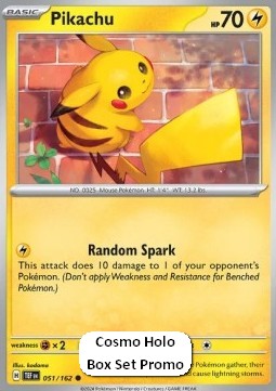 Pikachu TEF-051 Promo Excellent Englisch