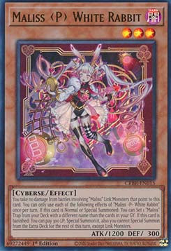 Maliss P White Rabbit CRBR-015 Ultra Rare Excellent Englisch 1. Auflage